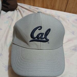 Under Armour Gray Cap with Navy Logo